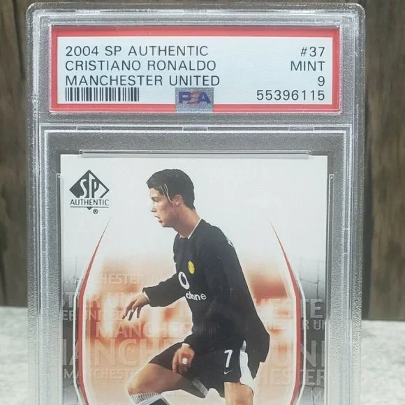 PSA 2004 SP AUTHENTIC CRISTIANO RONALDO